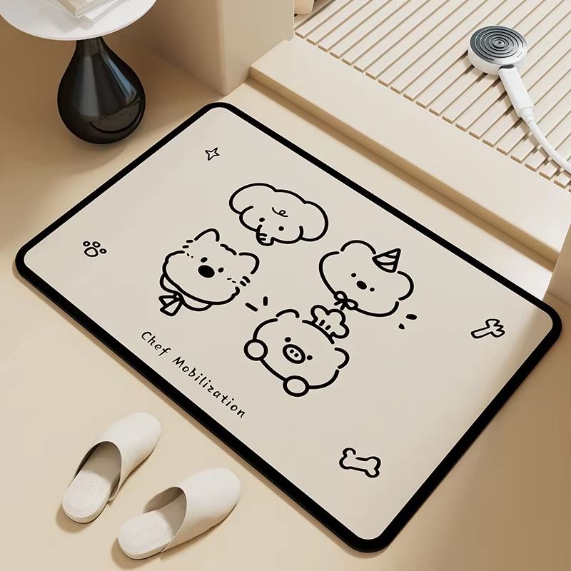 VIKAMA Cute Cartoon Bathroom M - Home Made Bathroom Vanity ulasan dan harga