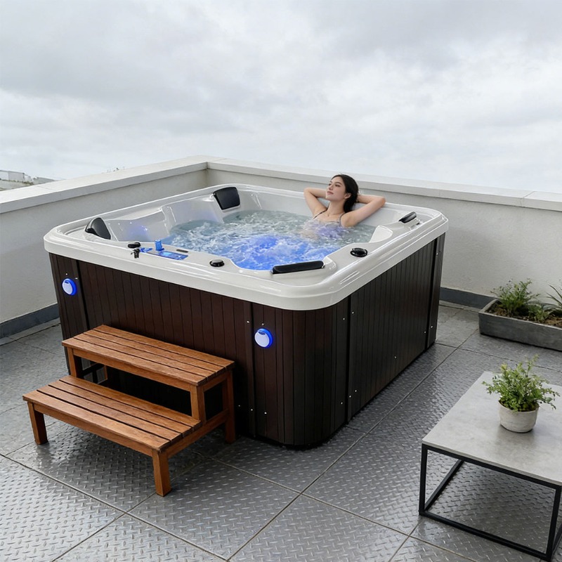 3 Person Balboa Acrylic Whirlp - Home Bathroom Jacuzzi ulasan dan harga