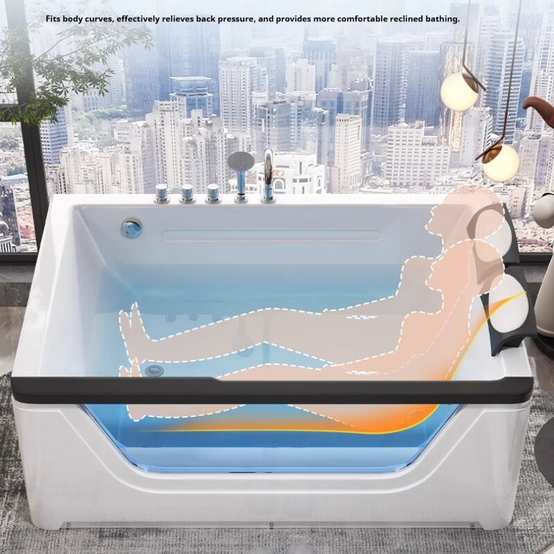 2 Person Acrylic Jacuzzi Hot T - Home Bathroom Jacuzzi ulasan dan harga