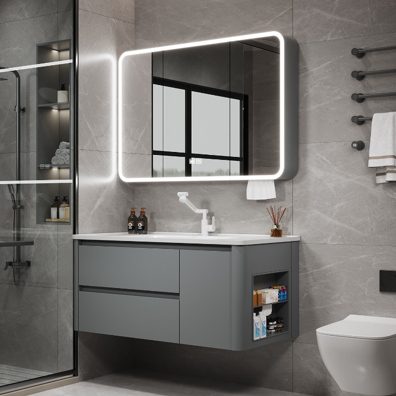 Organizer Toilet Cupboard Stor - Home Bathroom Partition Wall ulasan dan harga