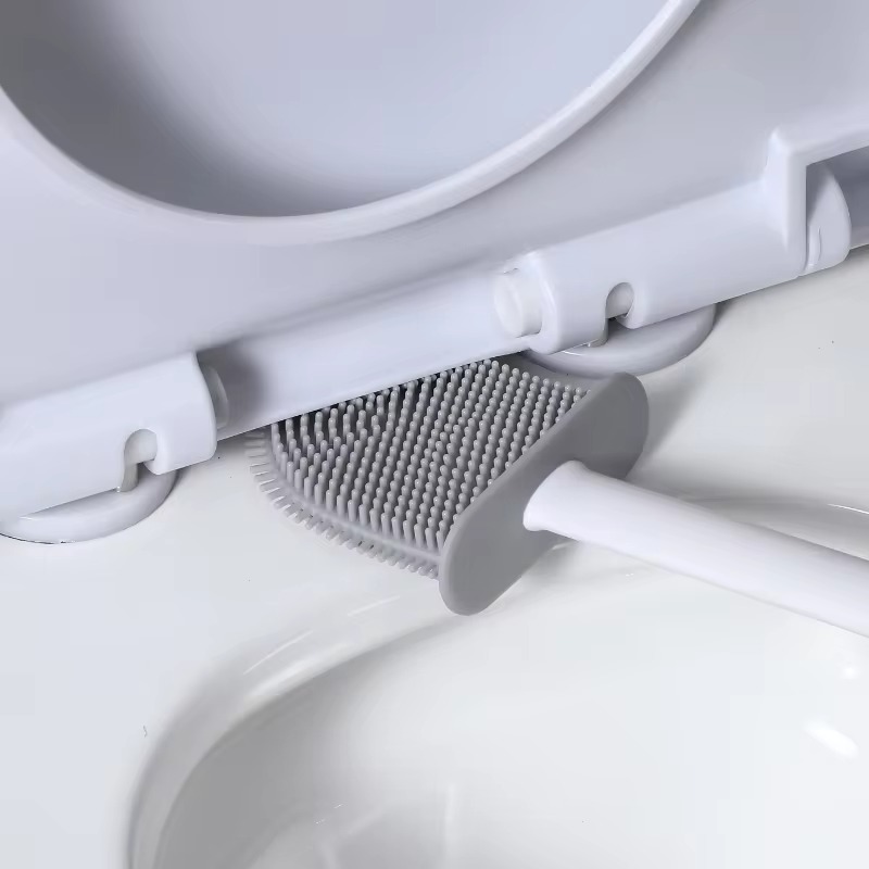 1PC Black Wall Mounted Toilet  - Toilet Brush Holder ulasan dan harga