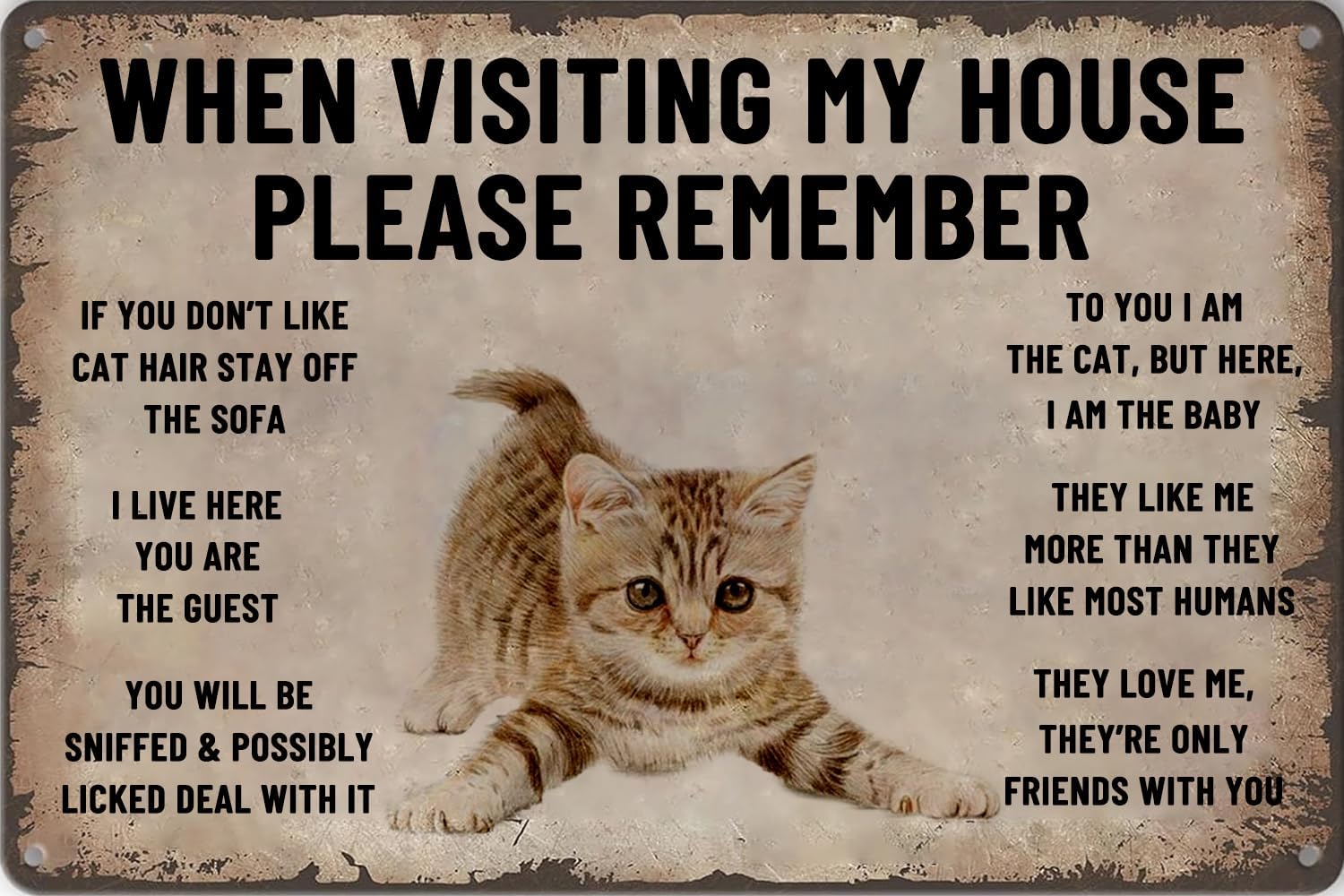 Cat Wall Art When Visiting My  - Bathroom Home Visit ulasan dan harga