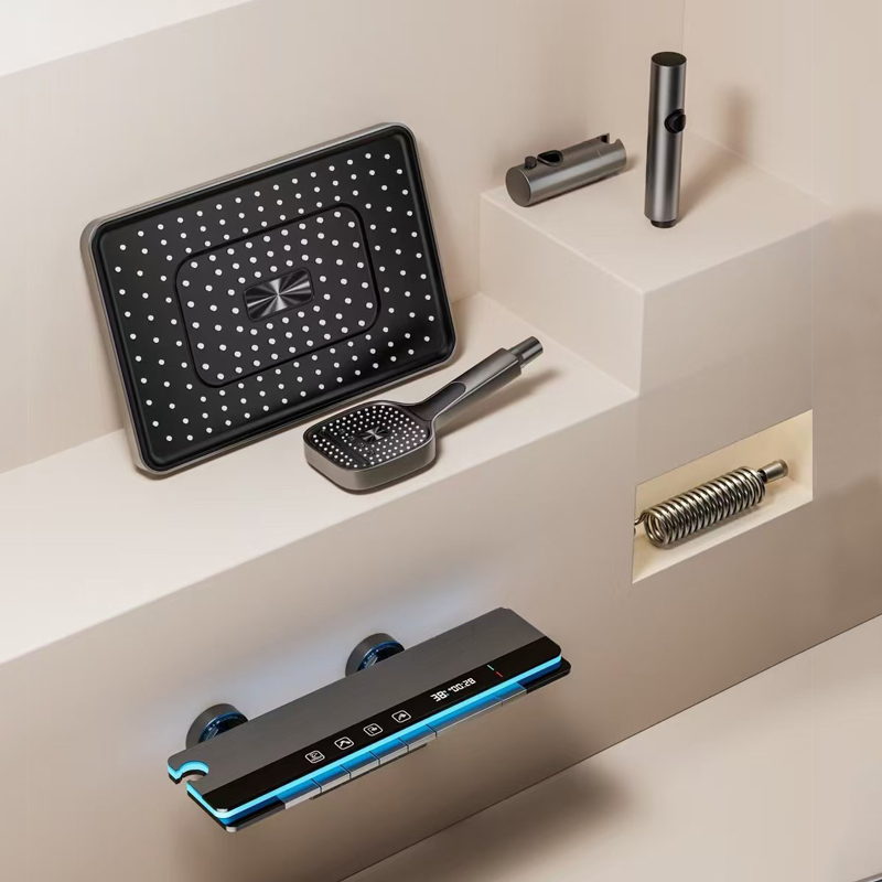 Shower Head Set Full Copper Ho - Home Bathroom Faucets ulasan dan harga
